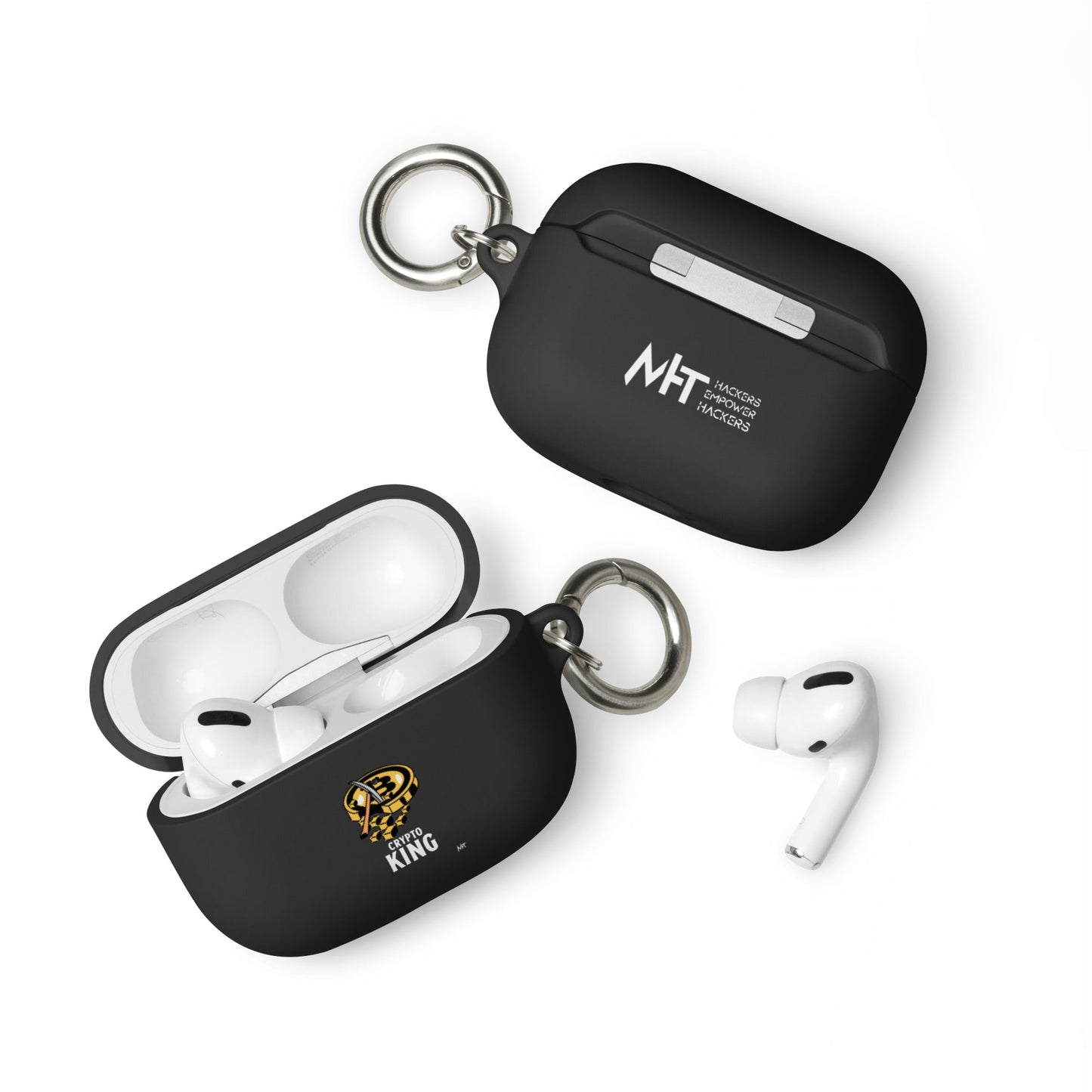 Crypto King - AirPods case by DarkByteGear