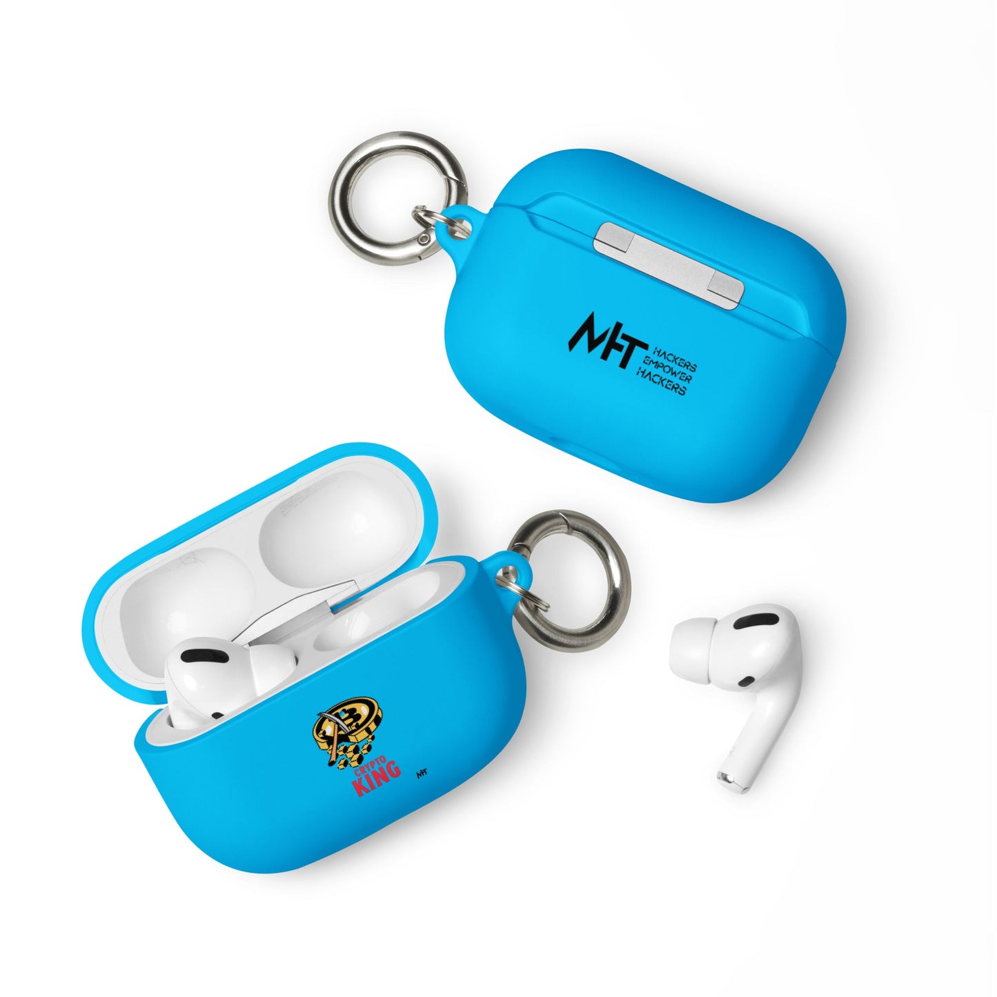 Crypto King - AirPods case by DarkByteGear