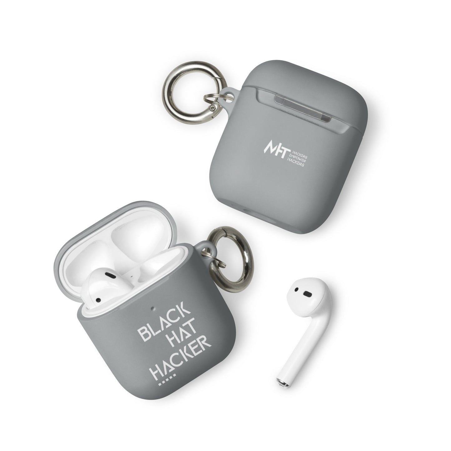 Black Hat hacker v1 - AirPods case by DarkByteGear