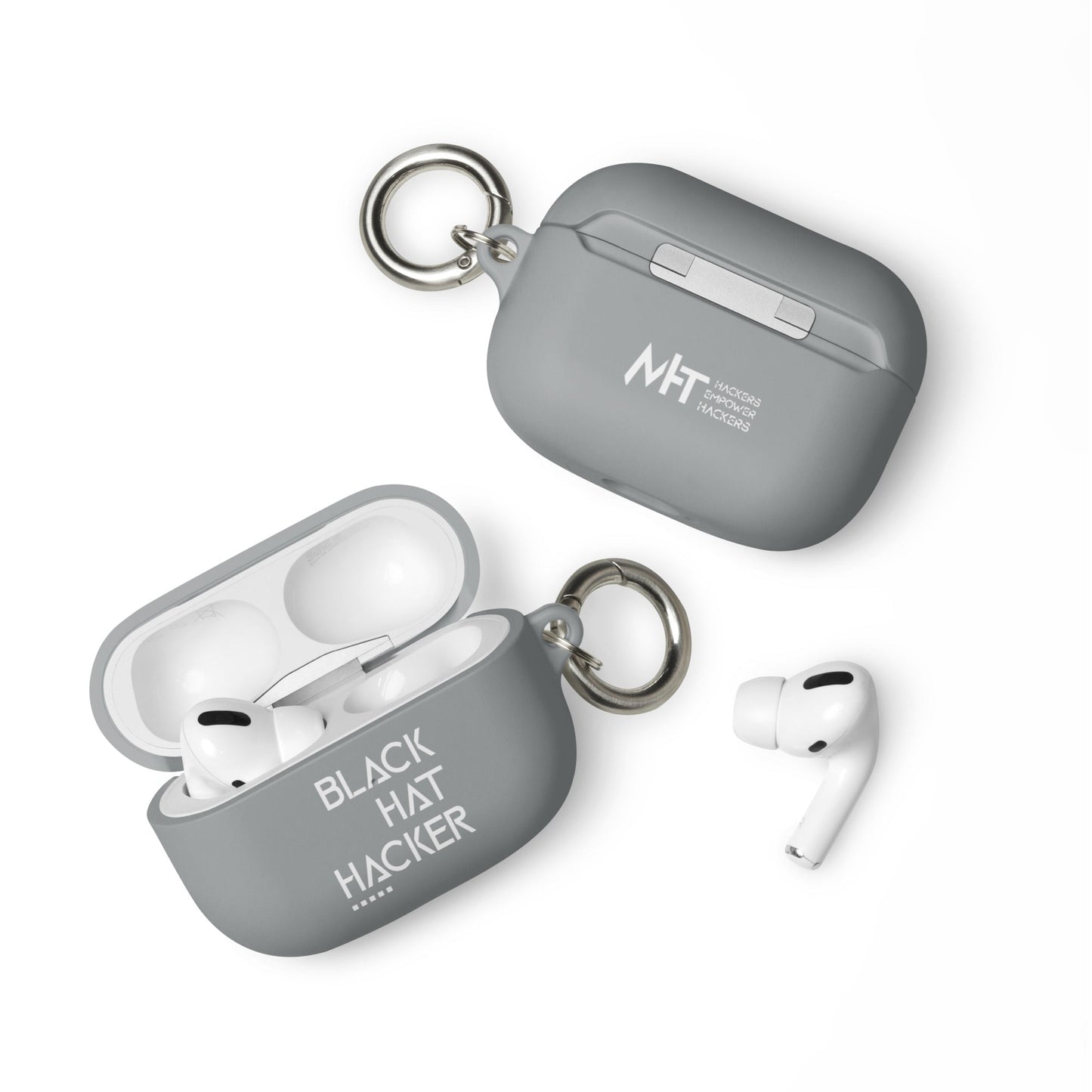 Black Hat hacker v1 - AirPods case by DarkByteGear