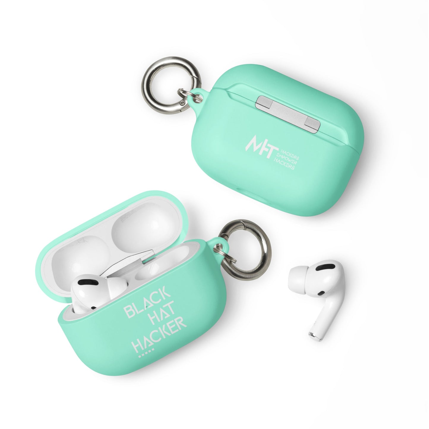 Black Hat hacker v1 - AirPods case by DarkByteGear
