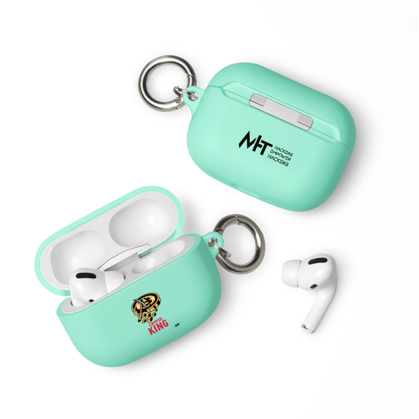 Crypto King - AirPods case by DarkByteGear