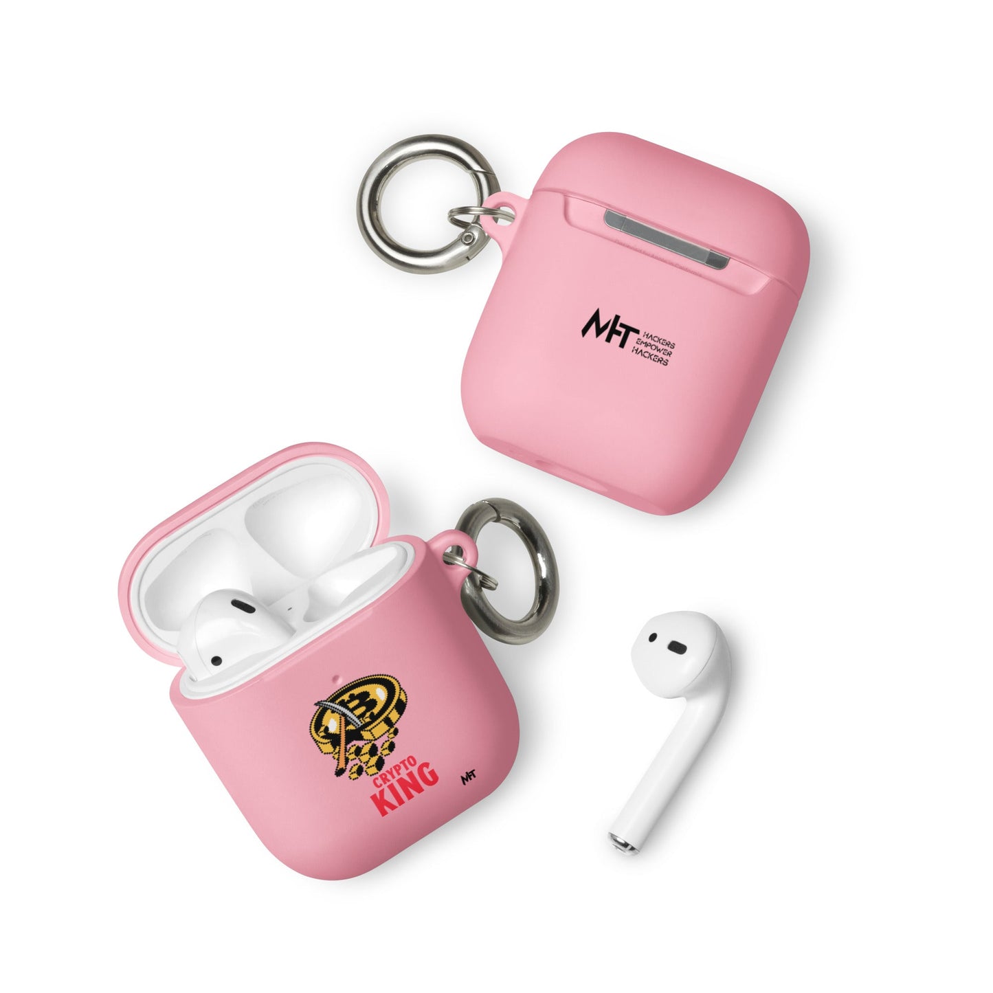 Crypto King - AirPods case by DarkByteGear
