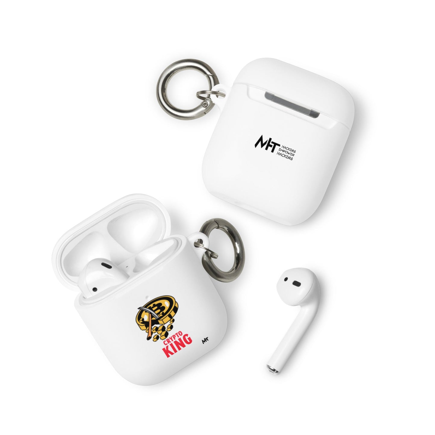 Crypto King - AirPods case by DarkByteGear