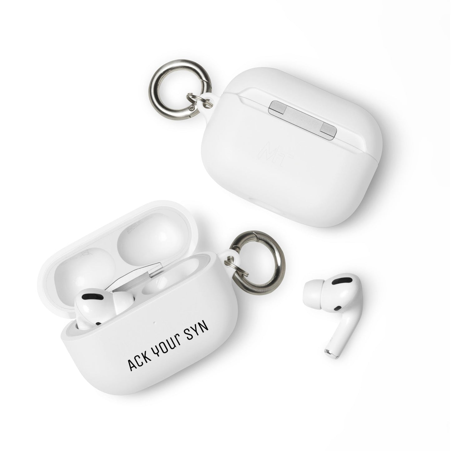 No I will ack your syn - AirPods case by DarkByteGear