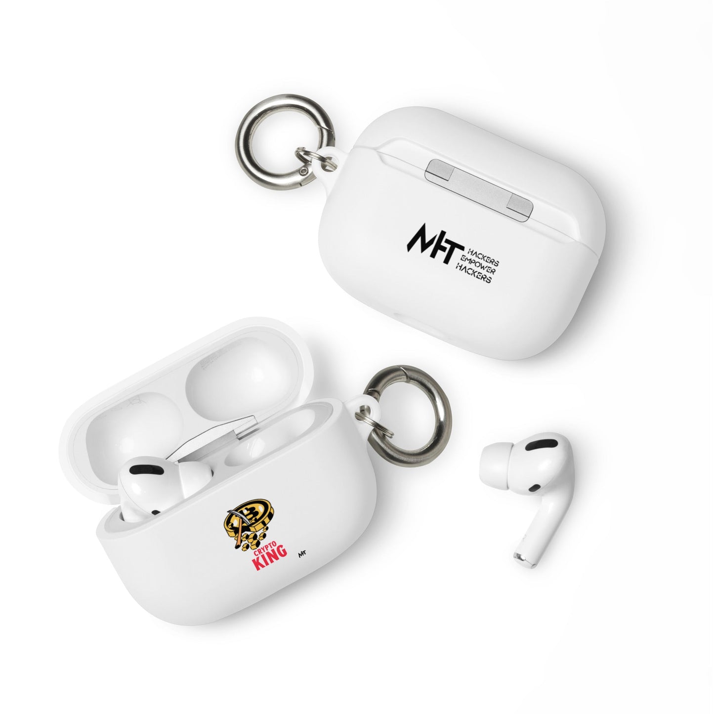 Crypto King - AirPods case by DarkByteGear