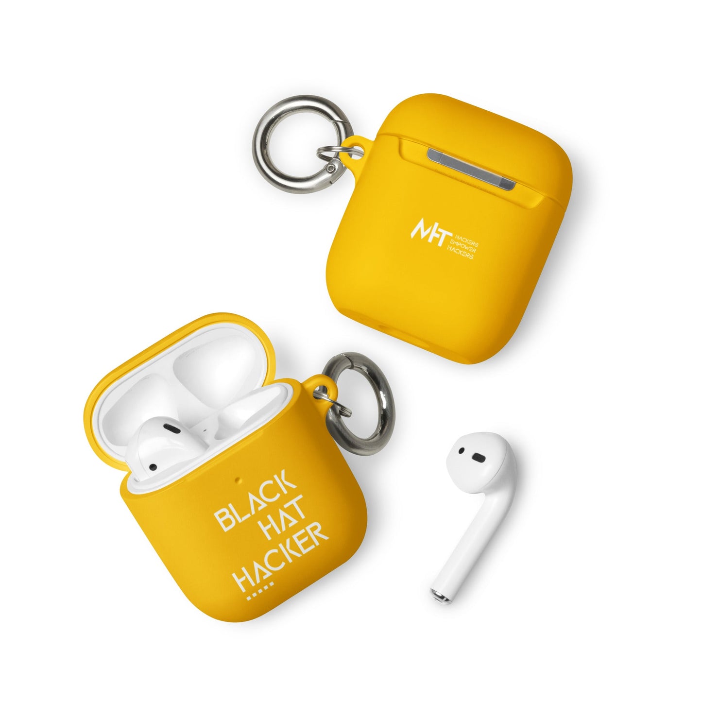 Black Hat hacker v1 - AirPods case by DarkByteGear