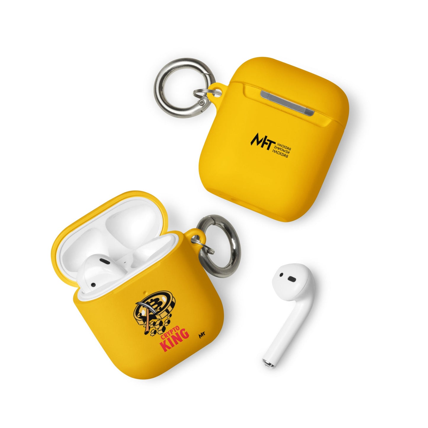 Crypto King - AirPods case by DarkByteGear