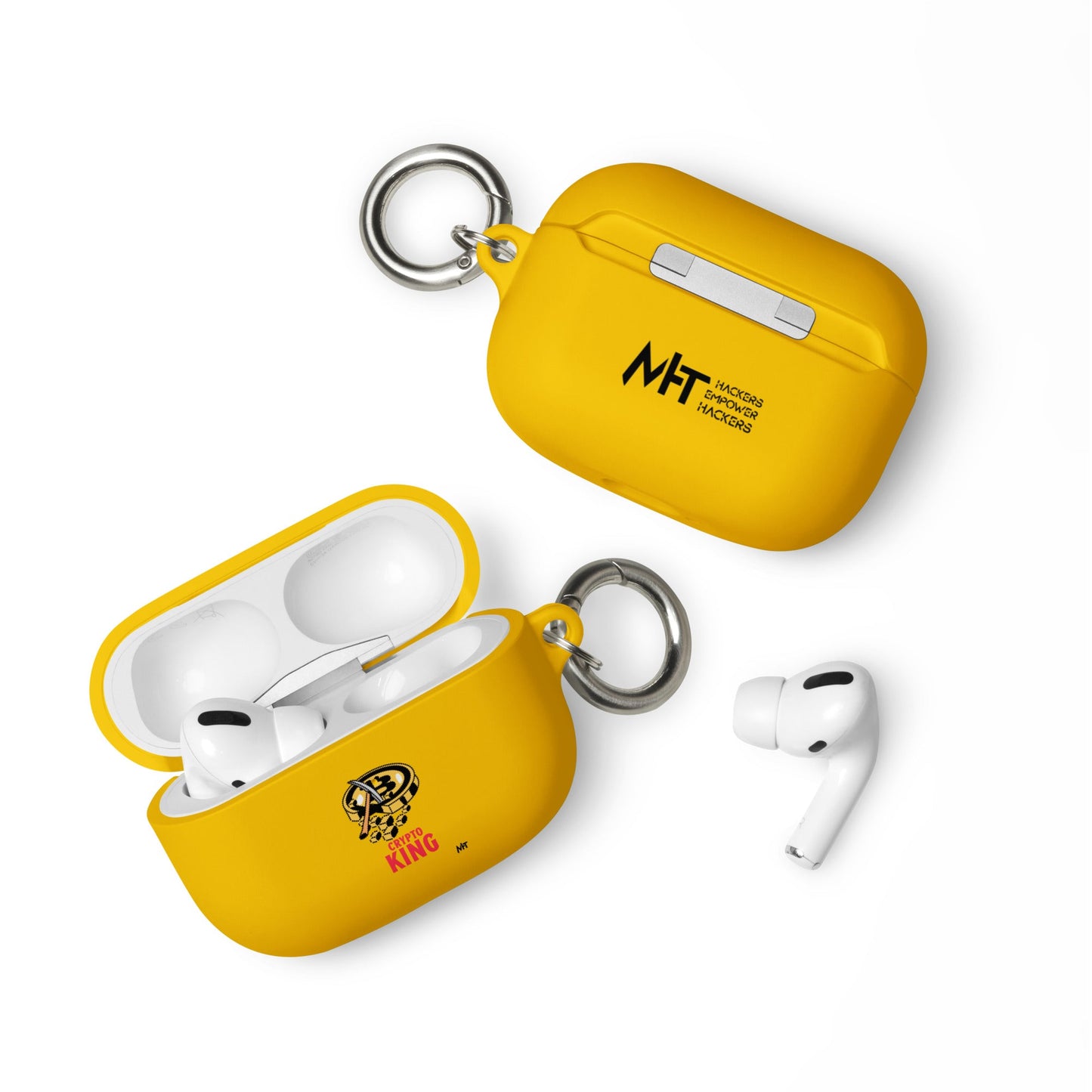 Crypto King - AirPods case by DarkByteGear