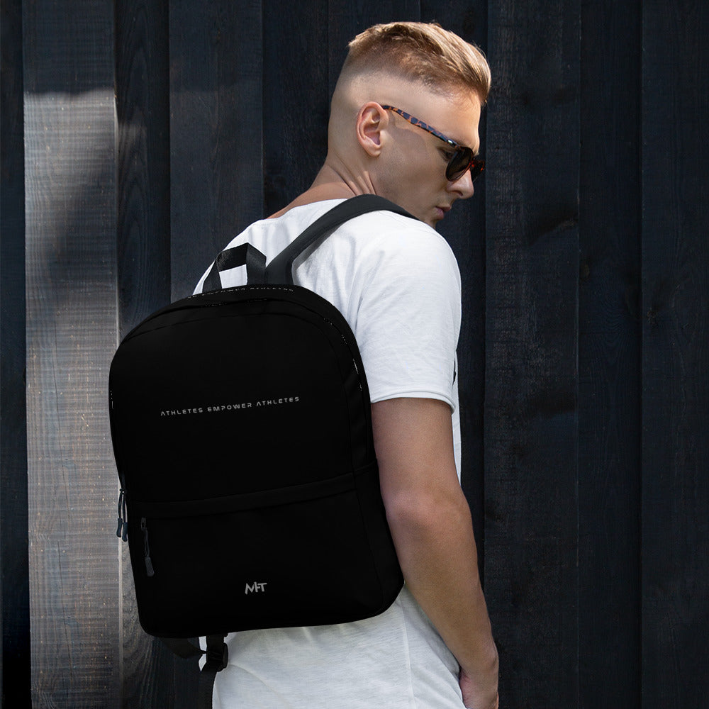 Athletes Empower Athletes - Backpack by DarkByteGear