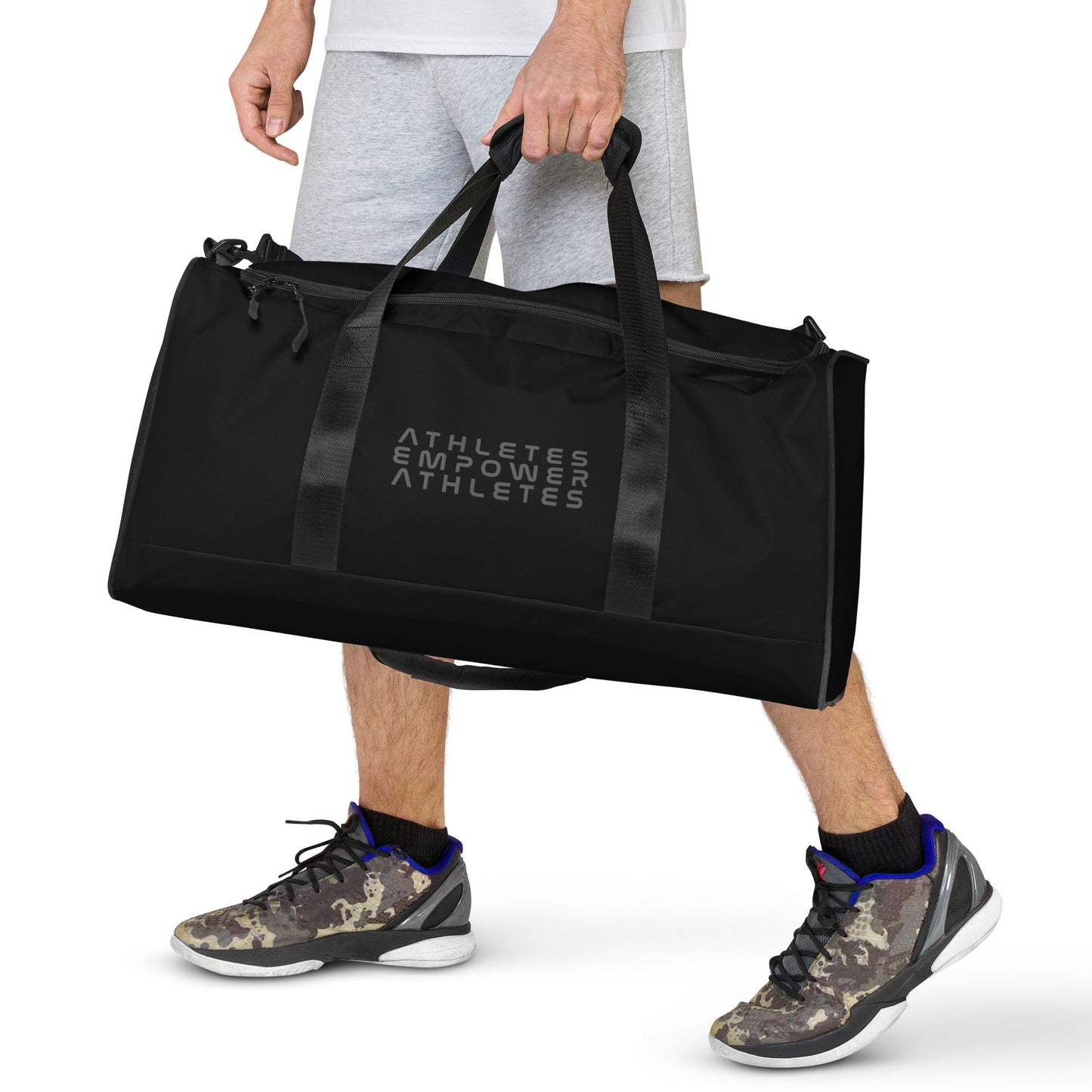 Athletes Empower Athletes - Duffle bag by DarkByteGear