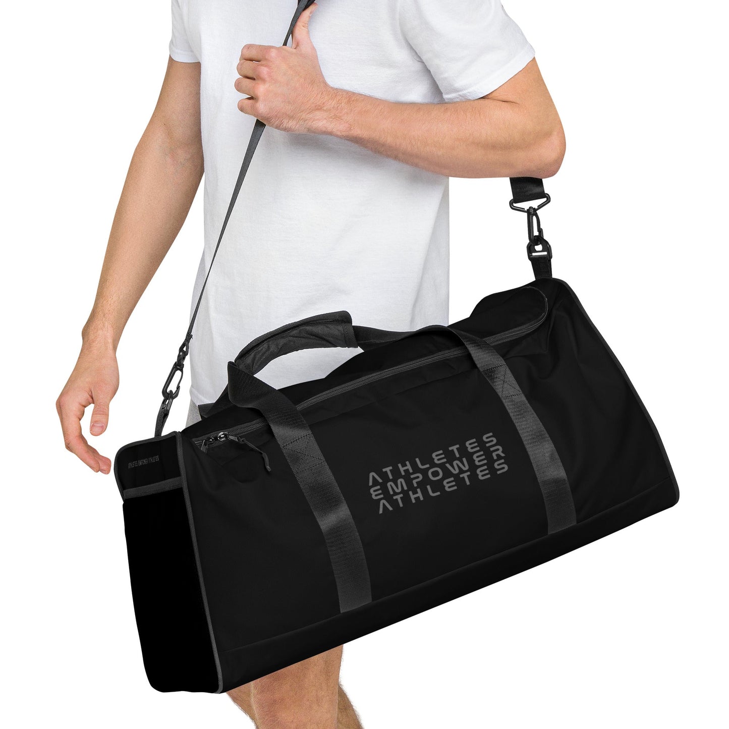 Athletes Empower Athletes - Duffle bag by DarkByteGear