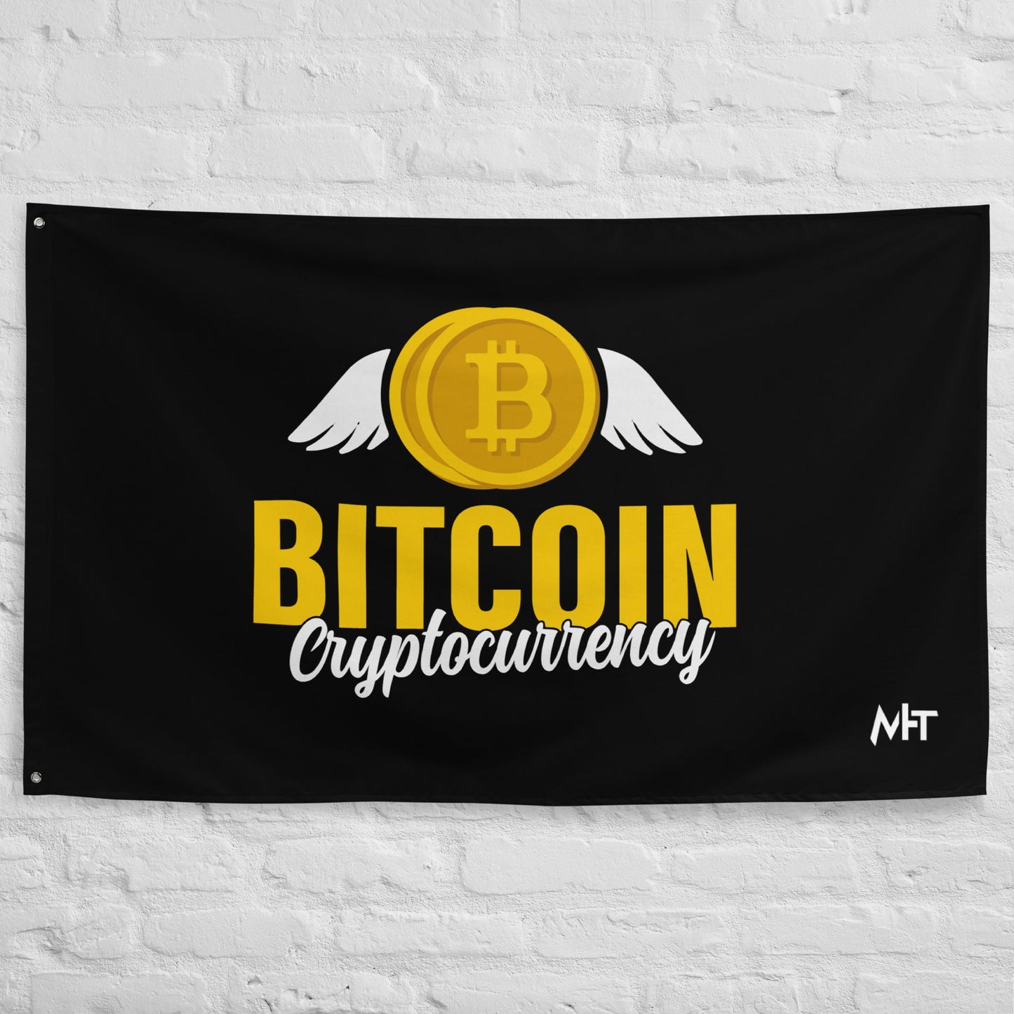 Bitcoin Currency Flag by DarkByteGear