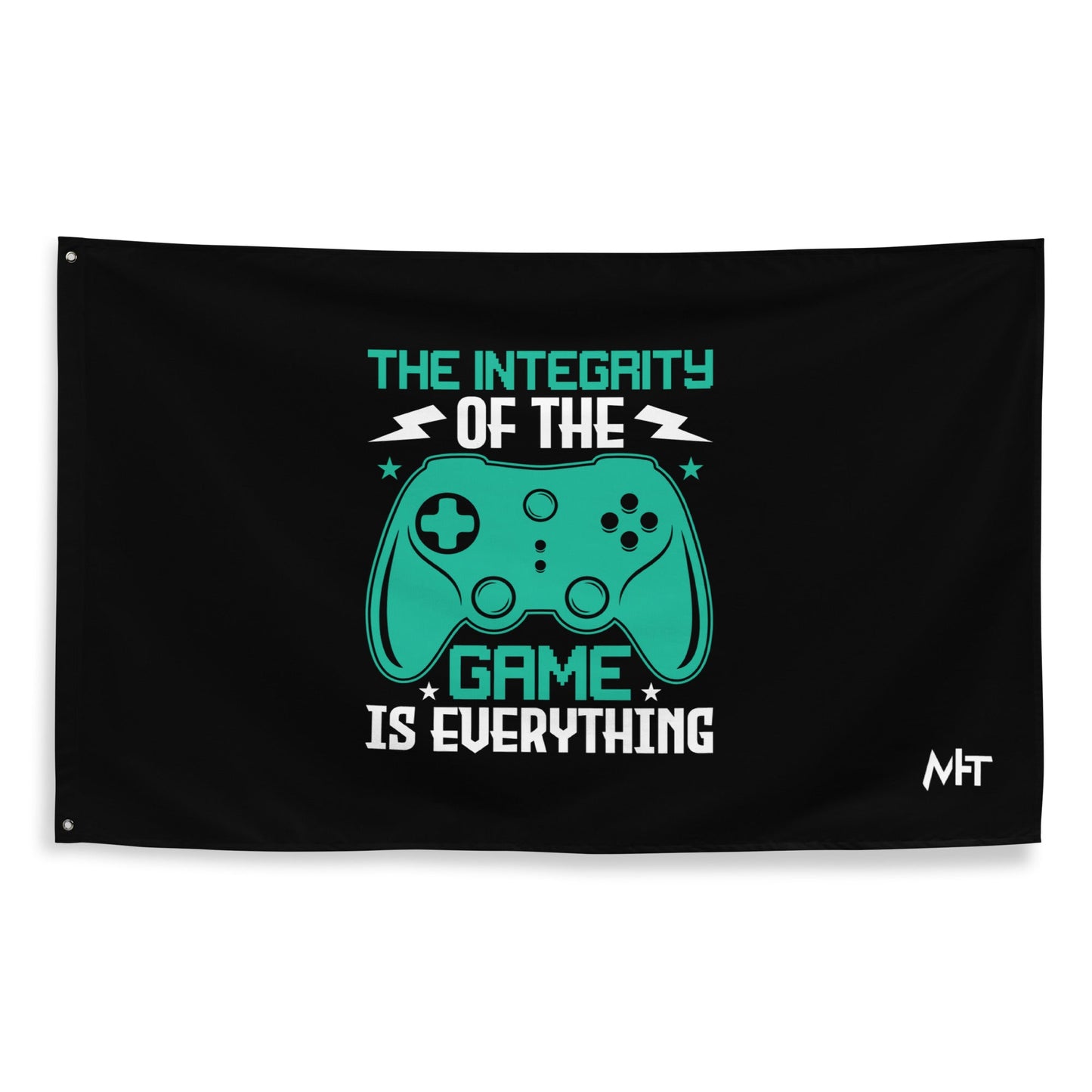 The integrity of the Game is Everthing (Swarna) Flag by DarkByteGear