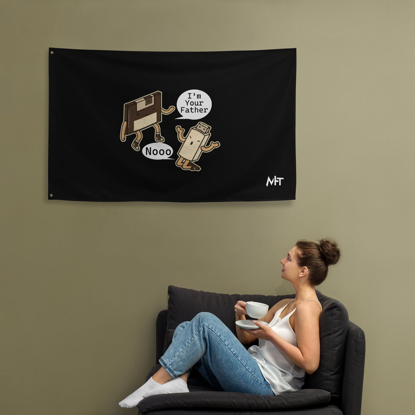 I am Your Father - Flag by DarkByteGear