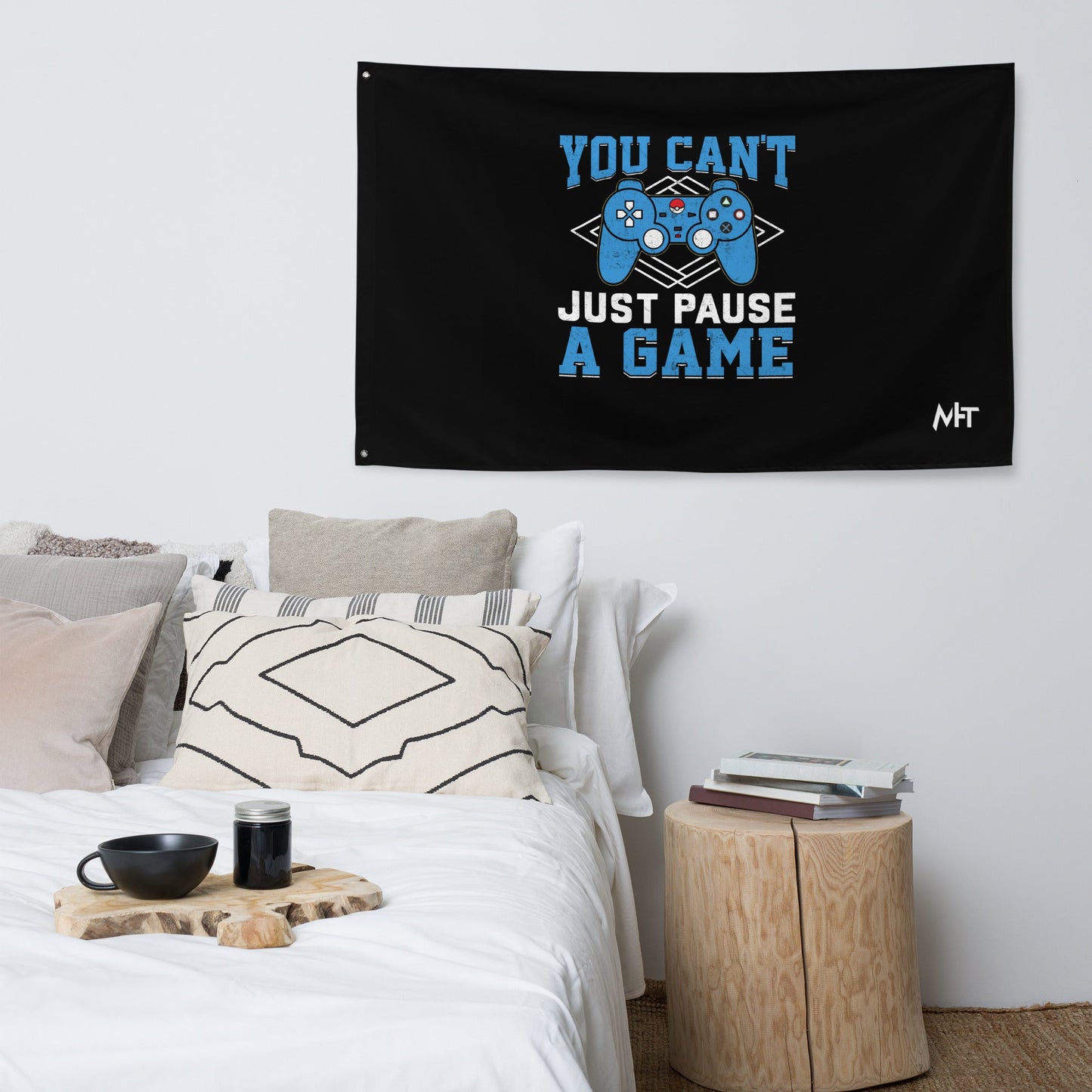 You Can't Just Pause a Game Flag by DarkByteGear