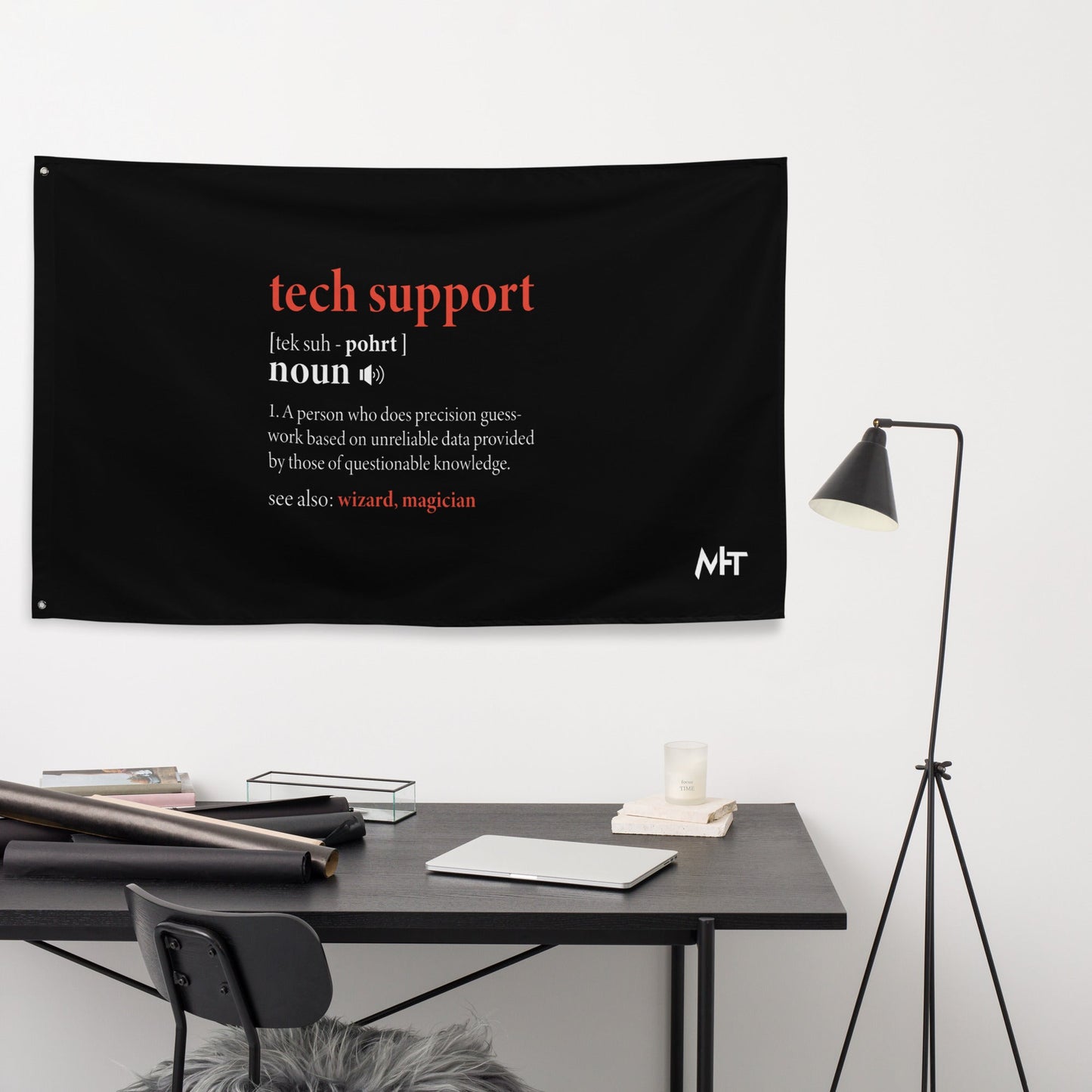 Tech Support Definition - Flag by DarkByteGear