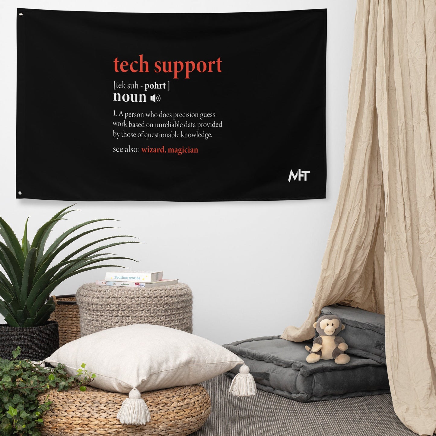 Tech Support Definition - Flag by DarkByteGear
