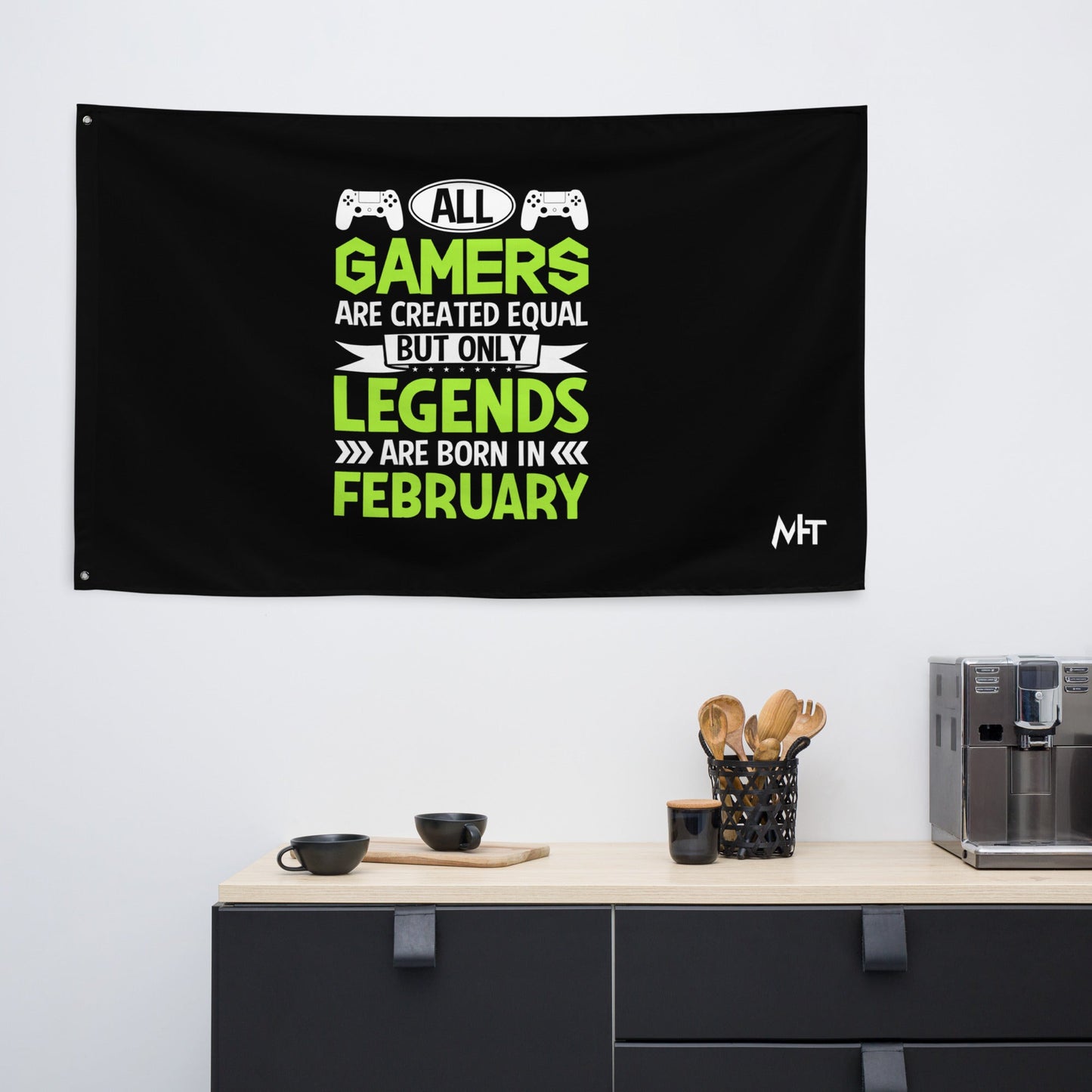 All Gamers are created equal - Flag by DarkByteGear