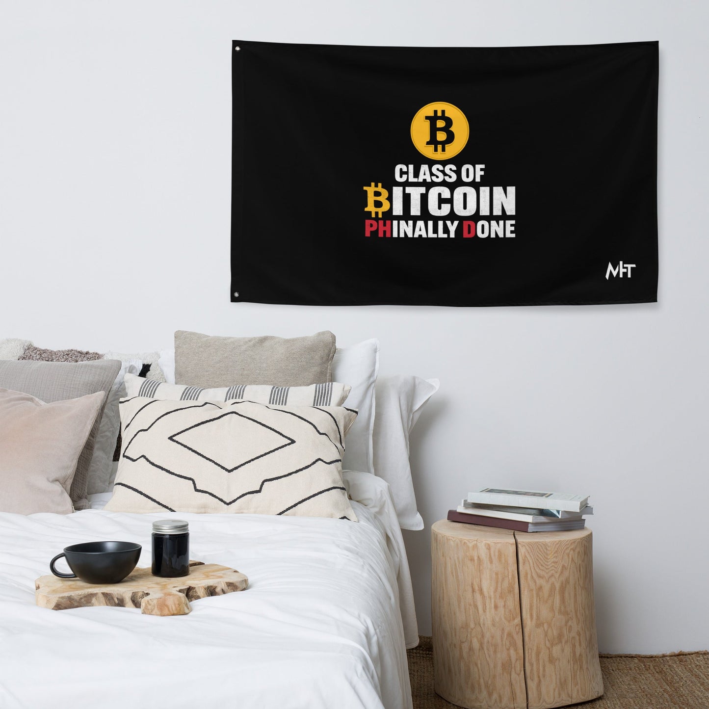 Class of Bitcoin Phinally done Flag by DarkByteGear