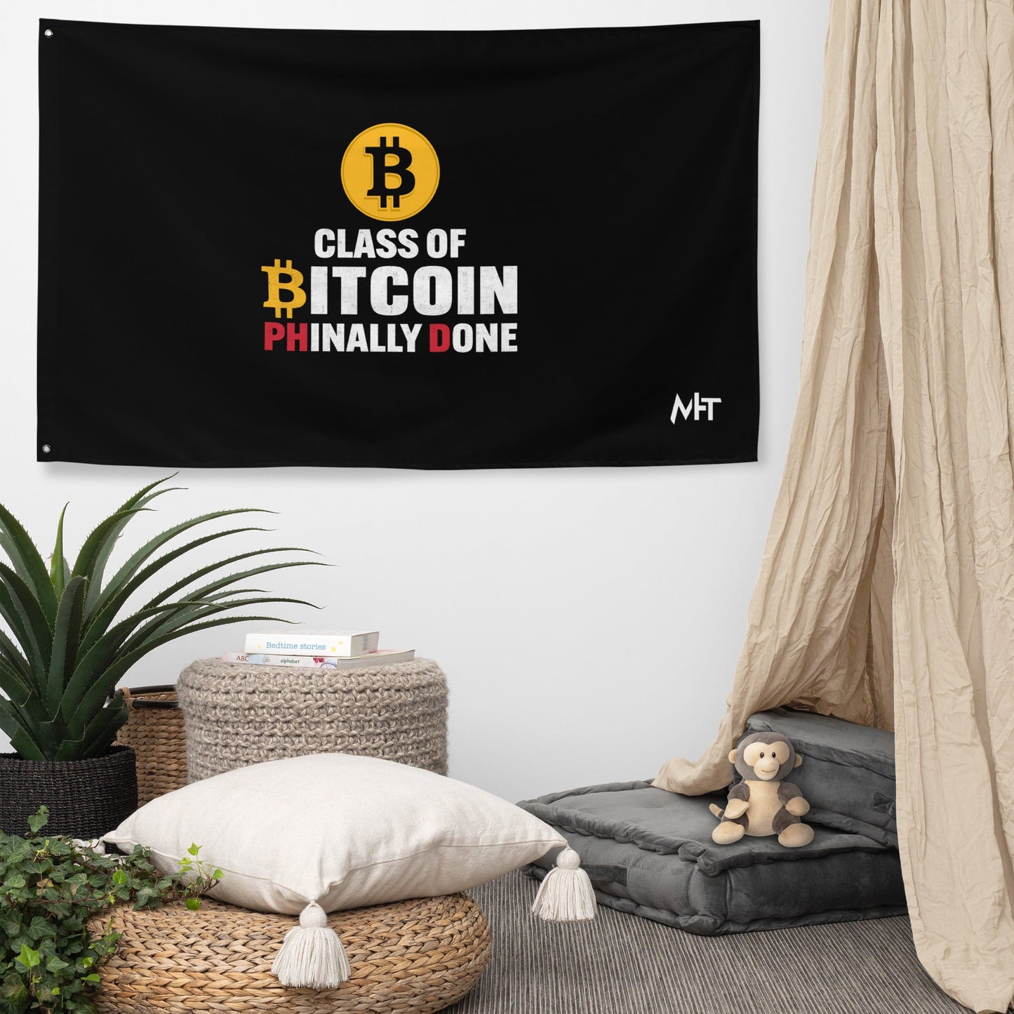Class of Bitcoin Phinally done Flag by DarkByteGear