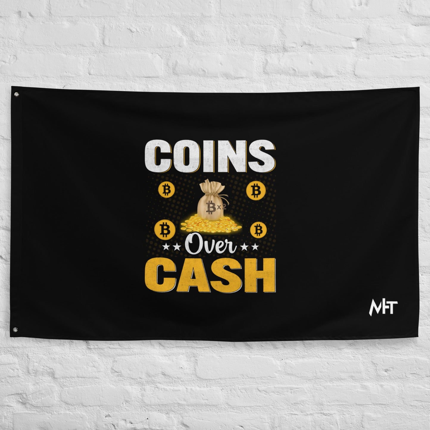 Coins over Cash Flag by DarkByteGear
