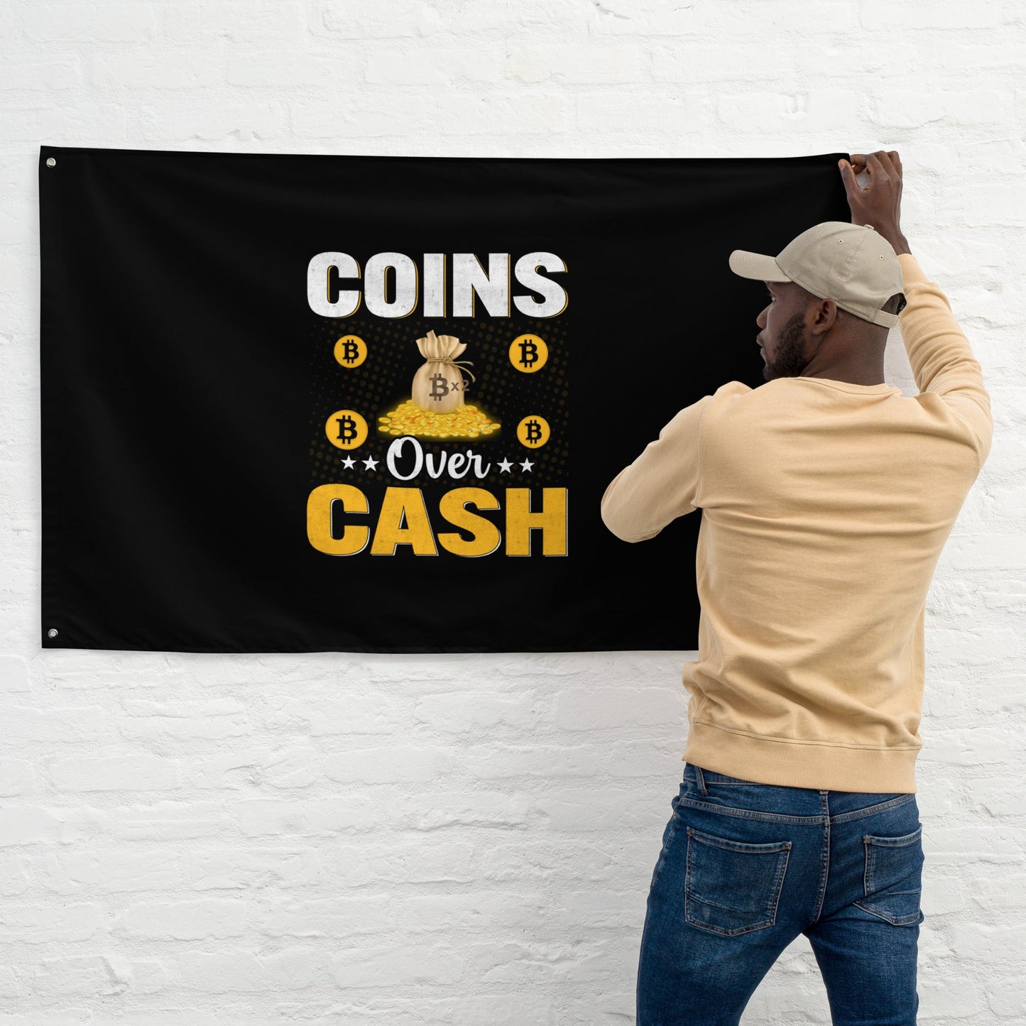 Coins over Cash Flag by DarkByteGear