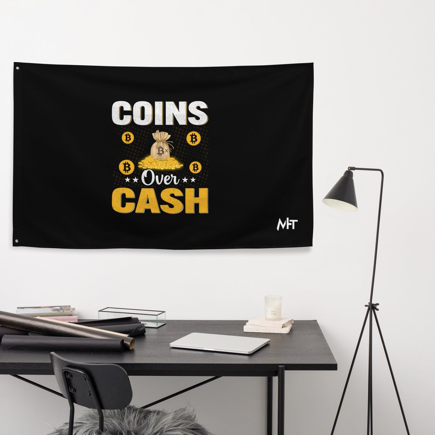 Coins over Cash Flag by DarkByteGear