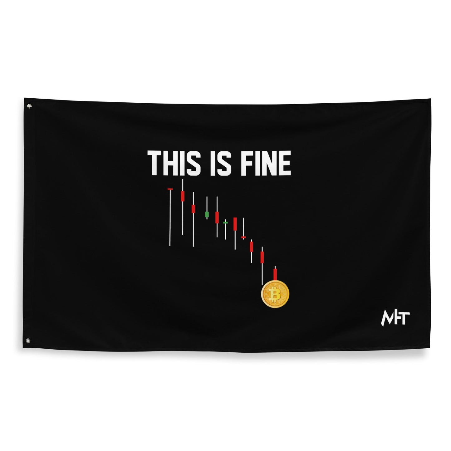 This is Fine - Flag by DarkByteGear