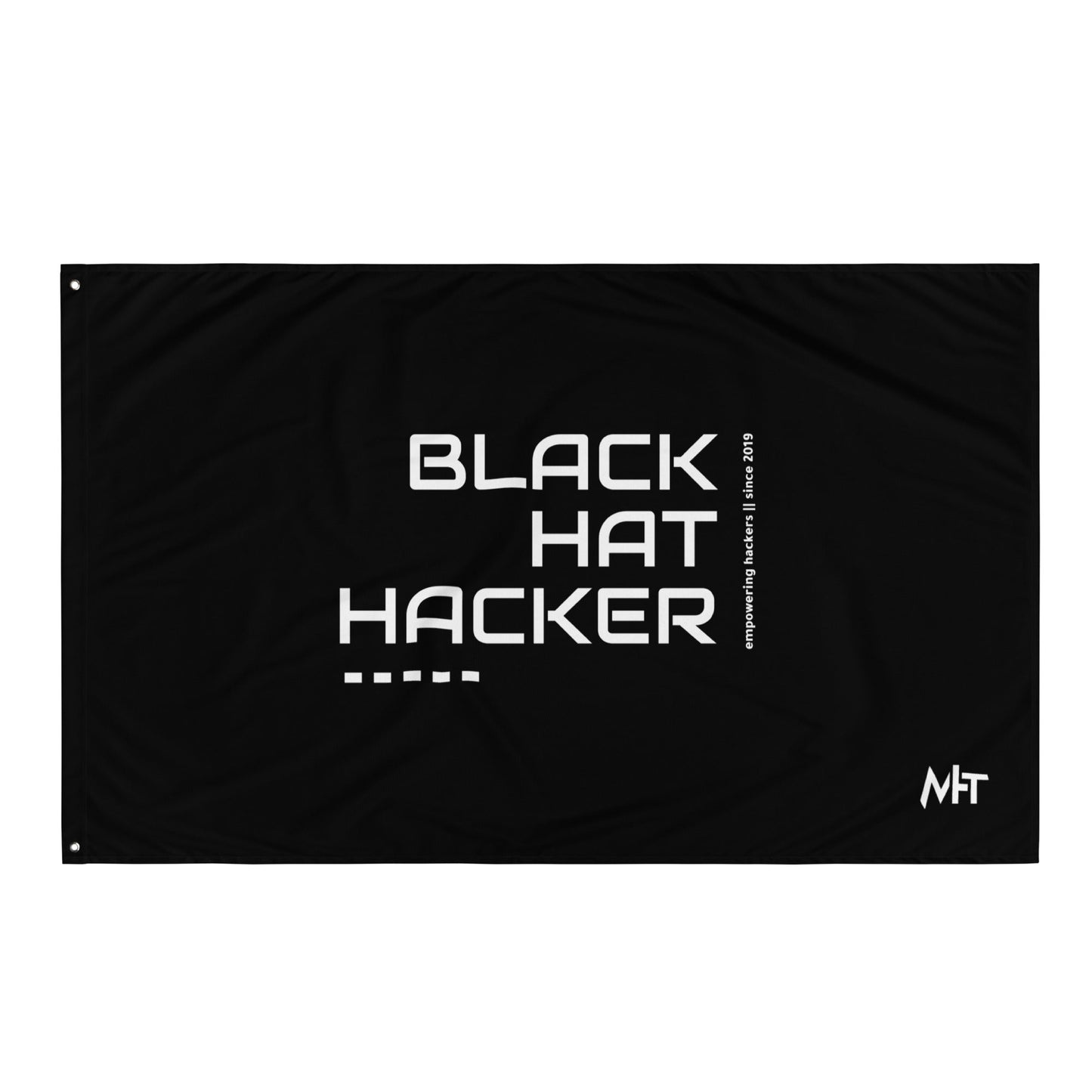 Black Hat Hacker V15 Flag by DarkByteGear