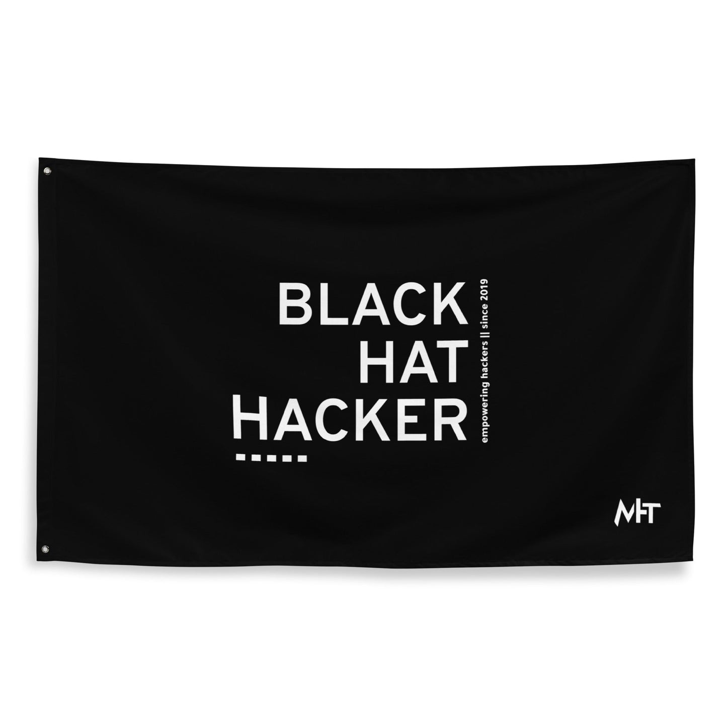 Black Hat Hacker V11 Flag by DarkByteGear
