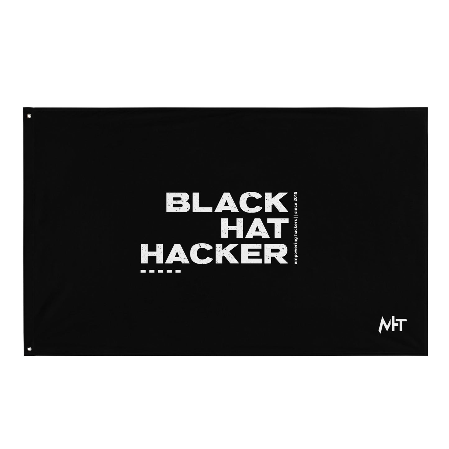 Black Hat Hacker V5 Flag by DarkByteGear