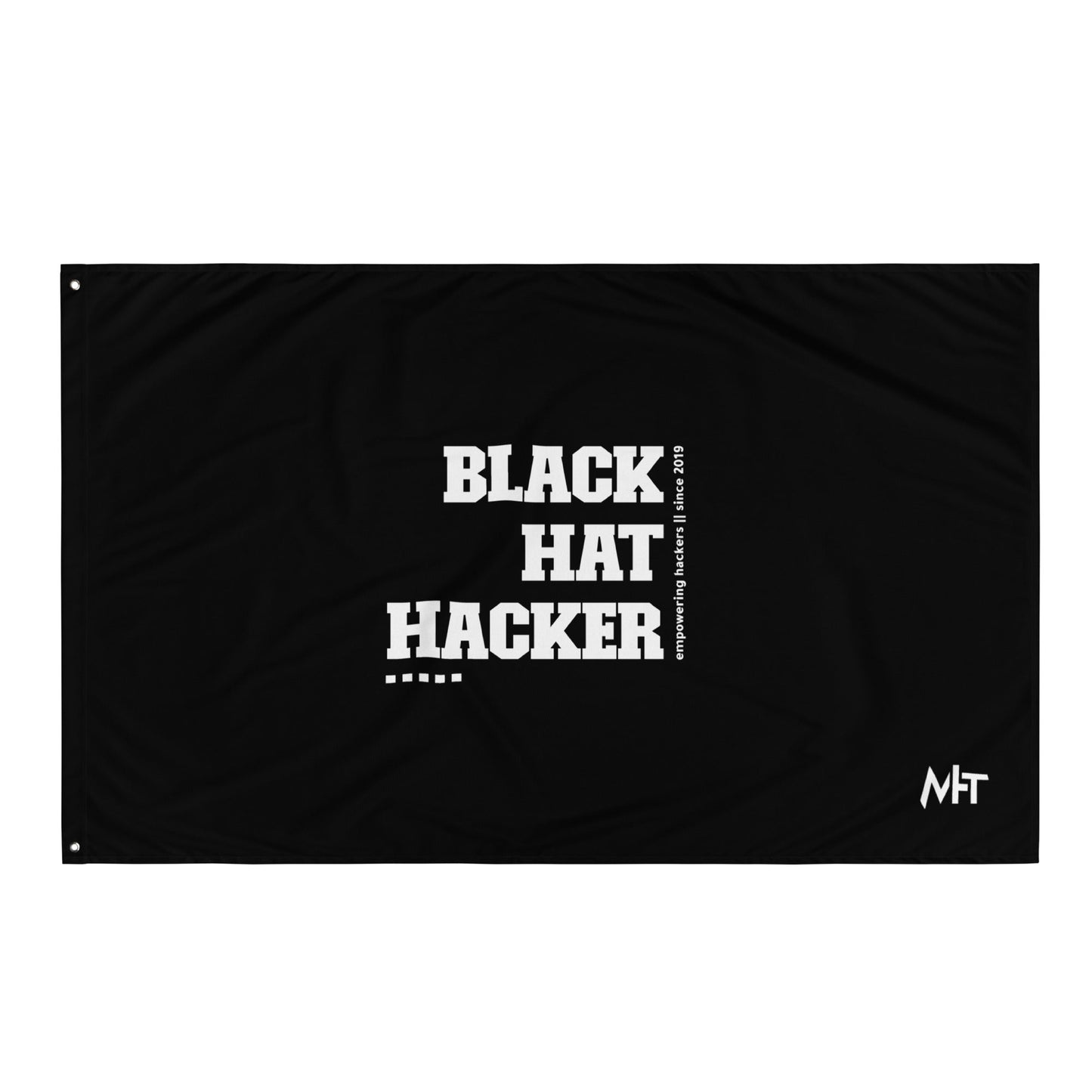 Black Hat Hacker V4 Flag by DarkByteGear