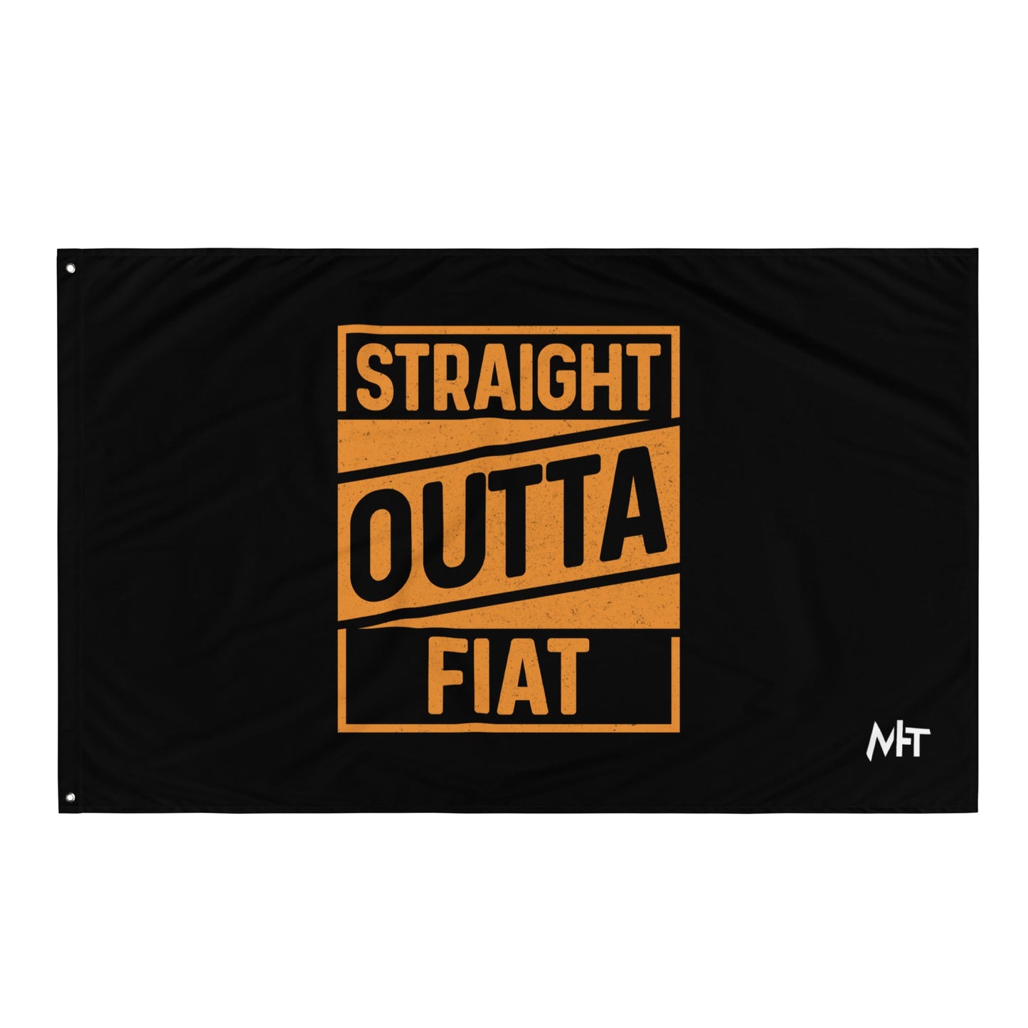 Straight Outta Fiat Flag by DarkByteGear
