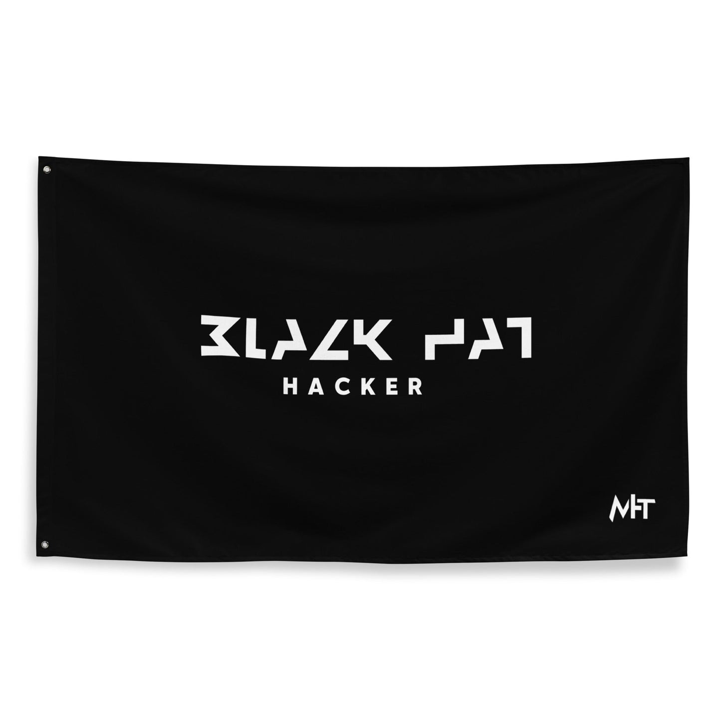 Black Hat Hacker V18 Flag by DarkByteGear
