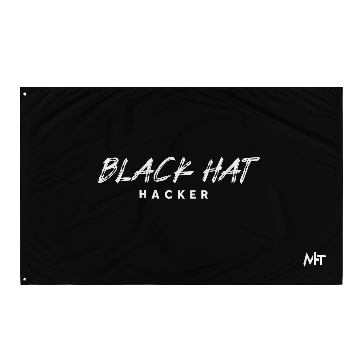 Black Hat Hacker V19 Flag by DarkByteGear
