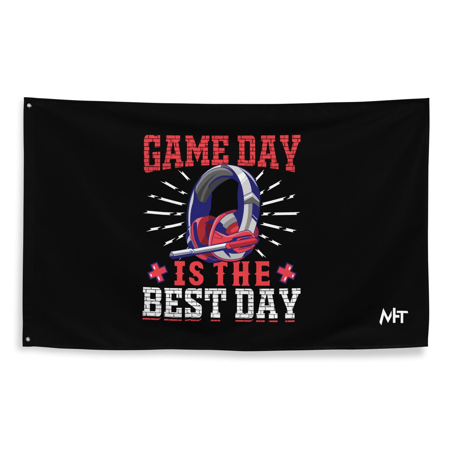 Game Day is the Best Day Shagor Flag by DarkByteGear