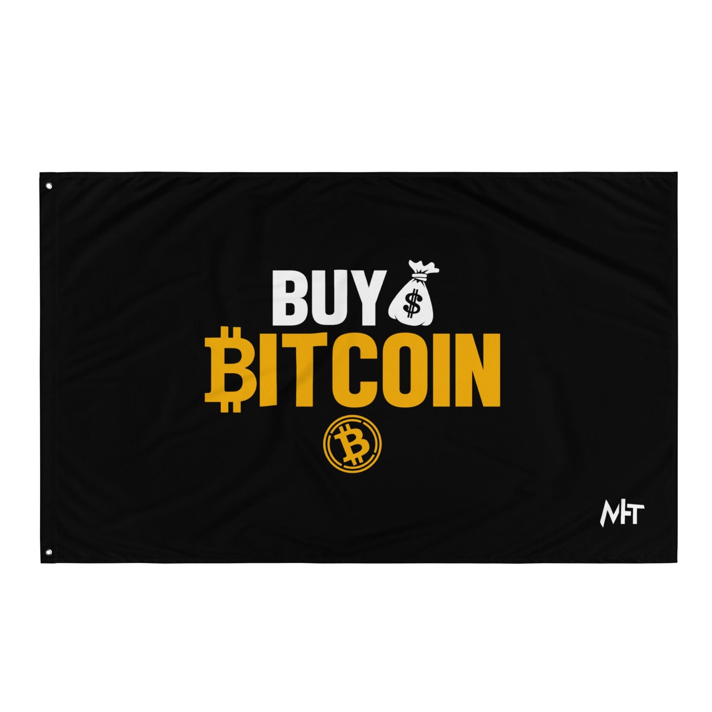 Buy Bitcoin Flag by DarkByteGear