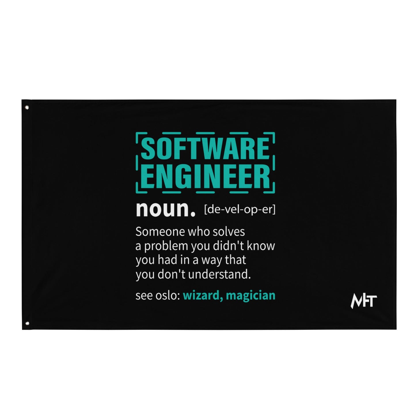 Software Engineer Def : Blue Flag by DarkByteGear