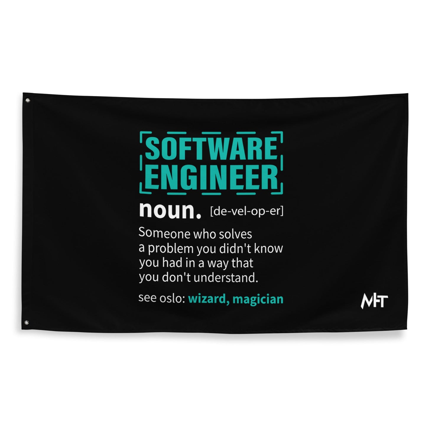 Software Engineer Def : Blue Flag by DarkByteGear