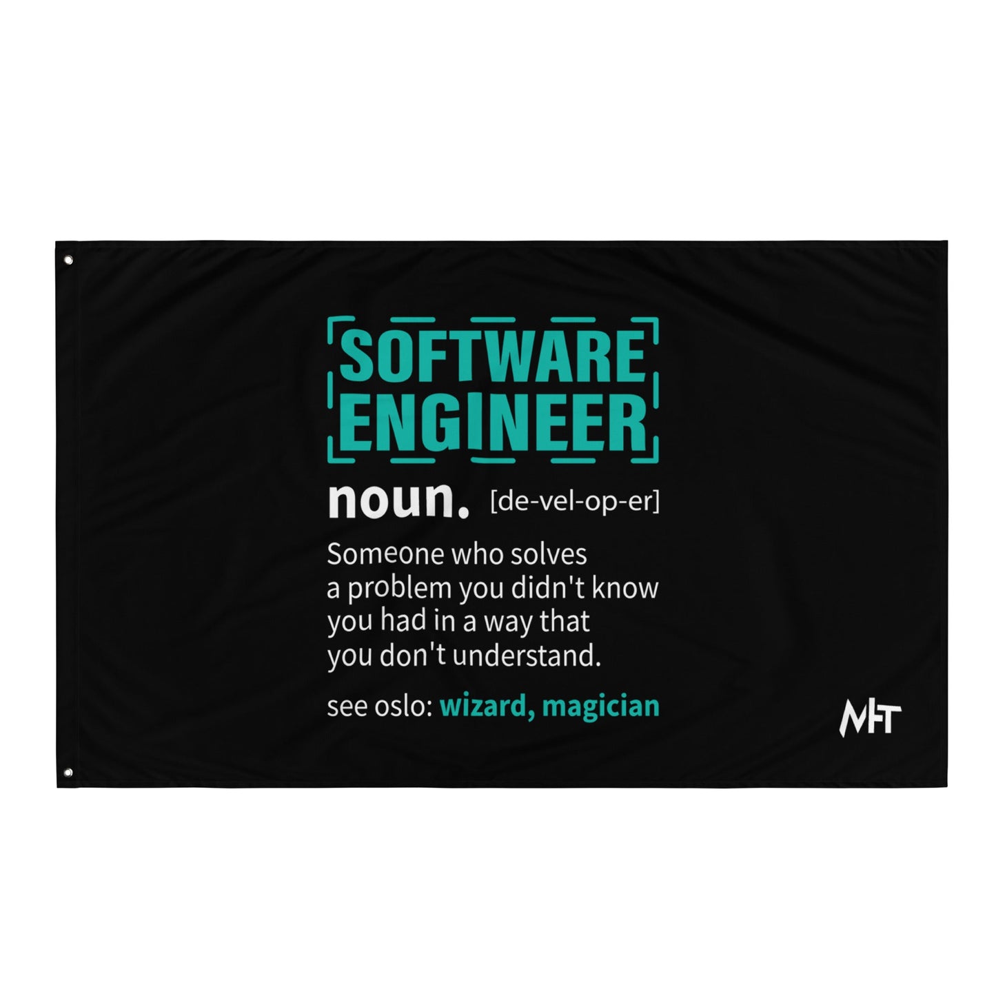 Software Engineer Def : Blue Flag by DarkByteGear