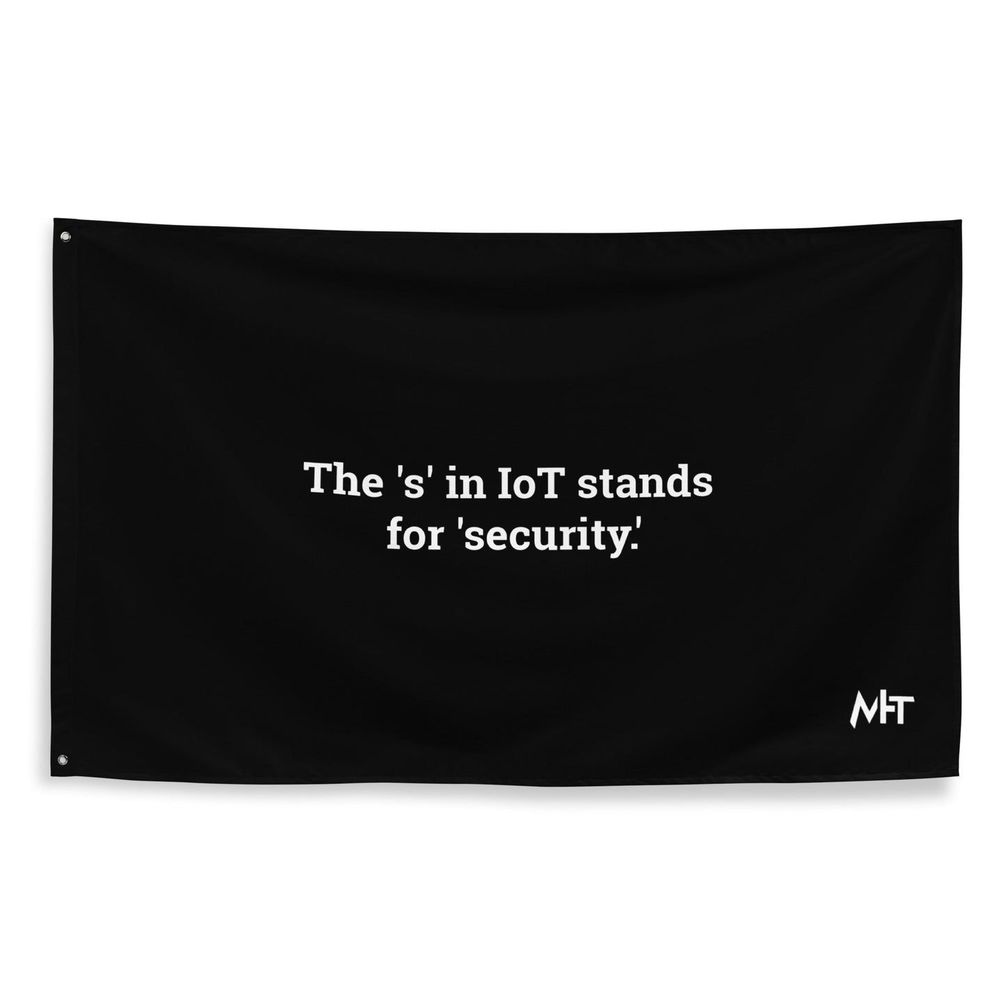 The "S" in IoT Stands for Security V2 - Flag by DarkByteGear