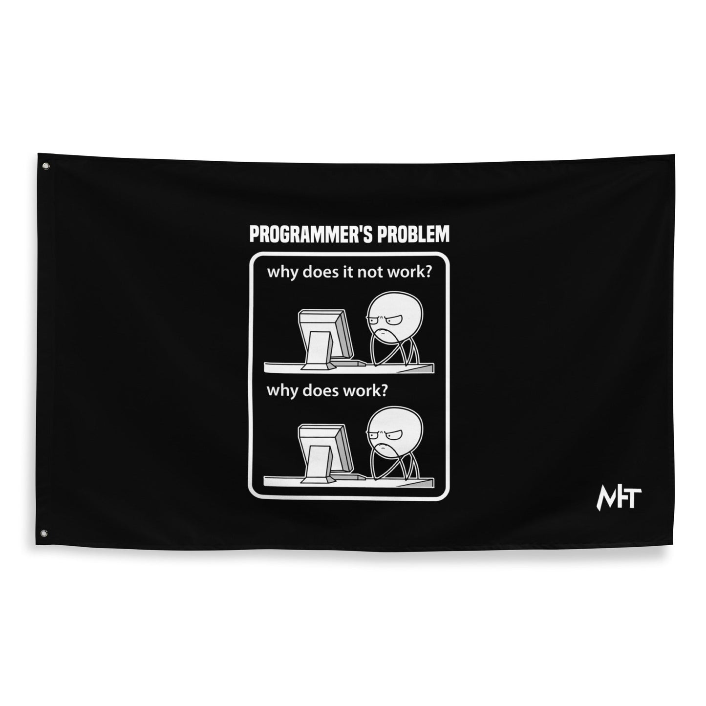 Programmer's Problem - Flag by DarkByteGear