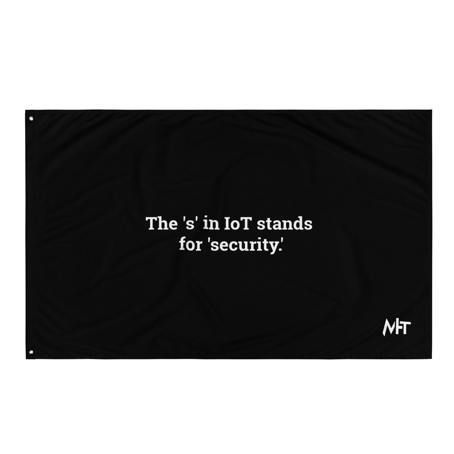 The "S" in IoT Stands for Security V1 - Flag by DarkByteGear