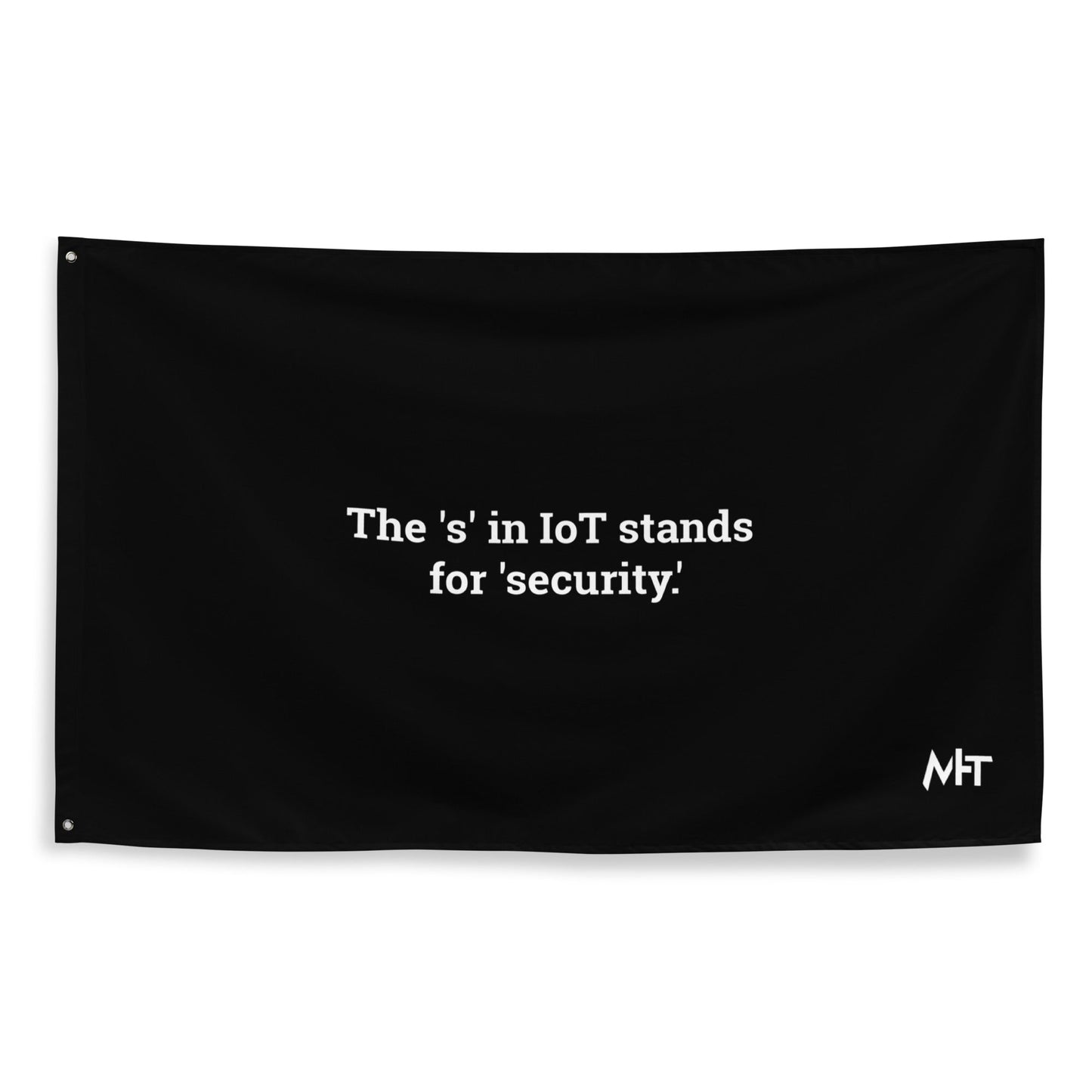 The "S" in IoT Stands for Security V1 - Flag by DarkByteGear
