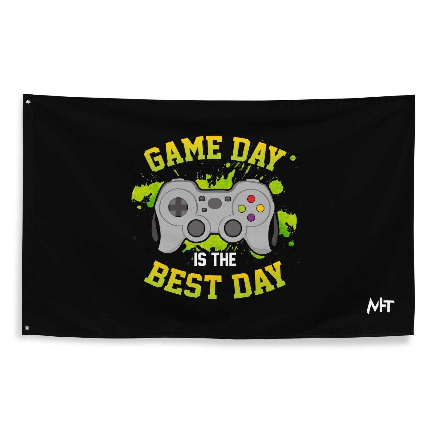 Game Day is the Best Day - Flag by DarkByteGear