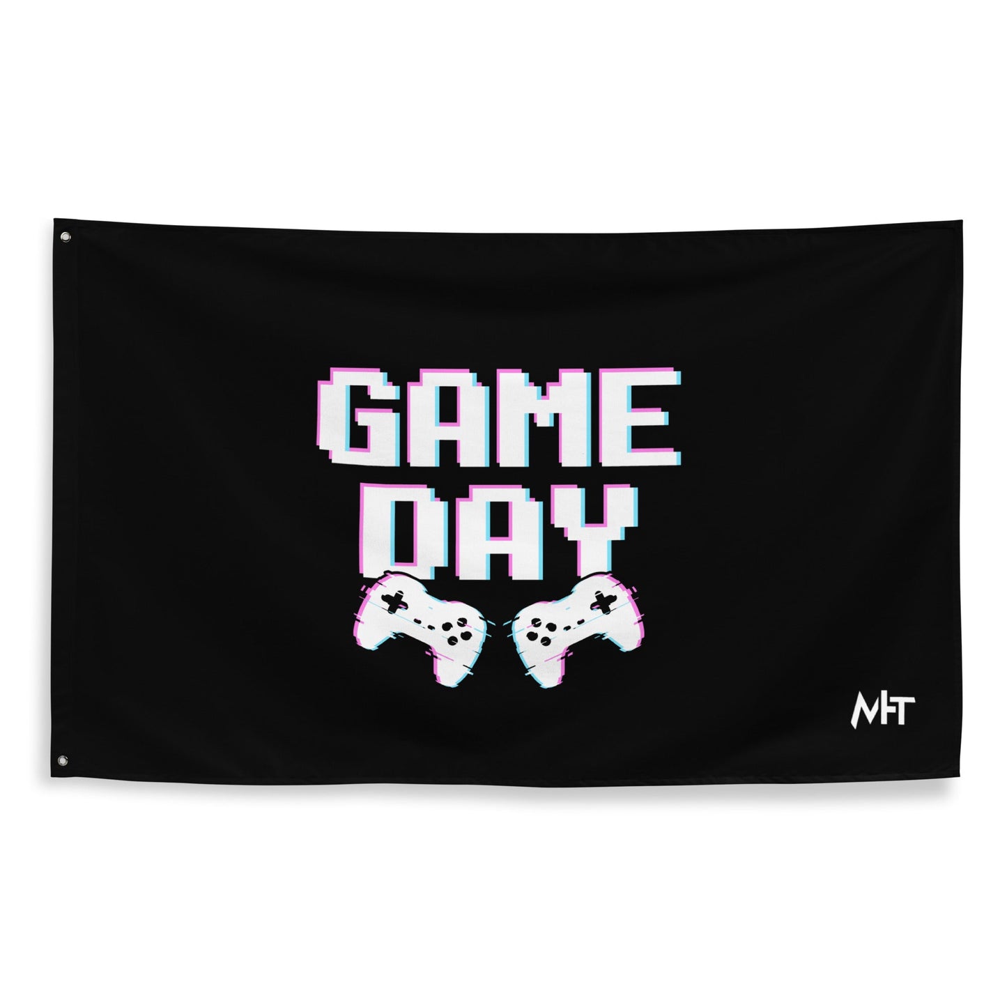 Game Day Lego White - Flag by DarkByteGear