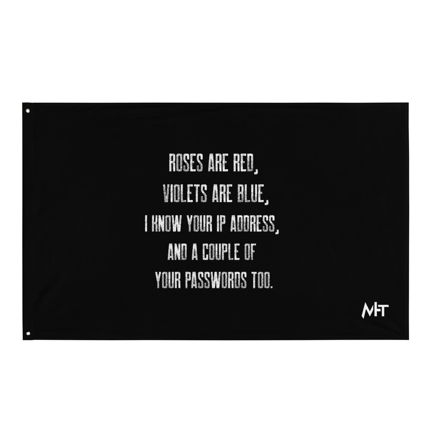 Roses are red, I know your IP and Passwords - Flag by DarkByteGear