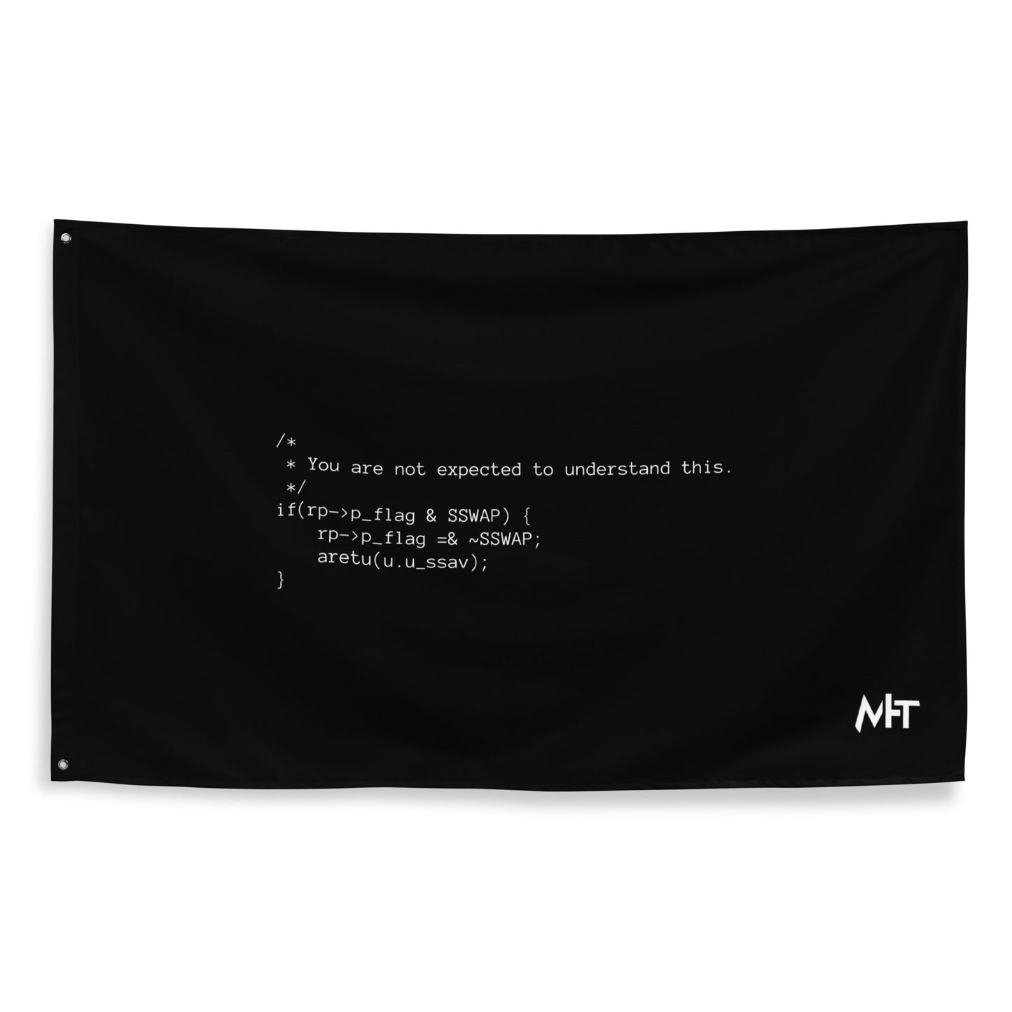 You are not expected to Understand this V1 - Flag by DarkByteGear