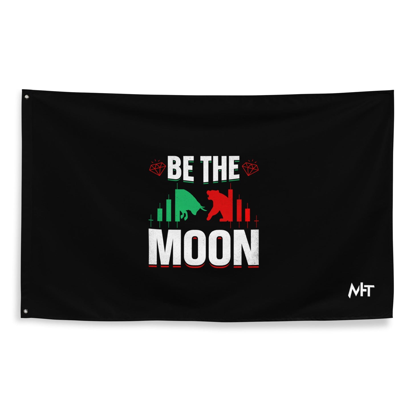 Be the Moon - Flag by DarkByteGear